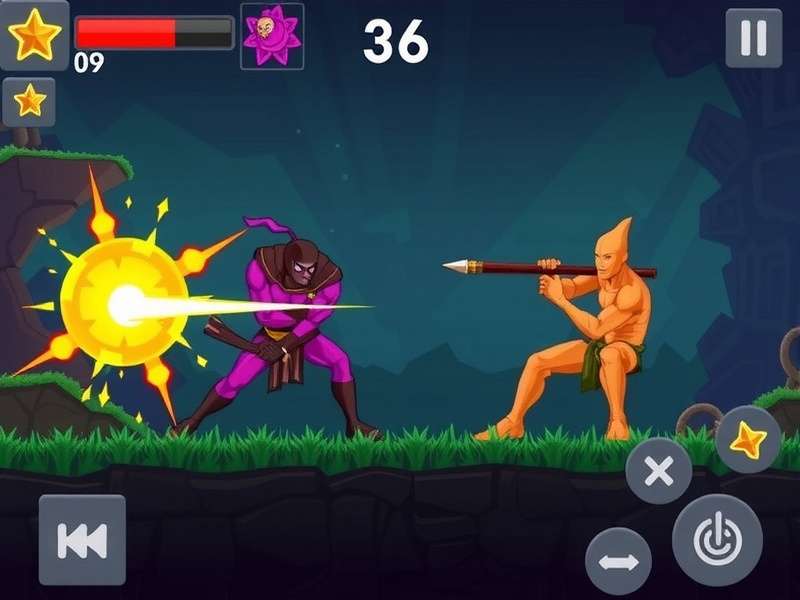 Intense combat in Cumin Flash Warrior Cumin Flash Warrior combat screenshot