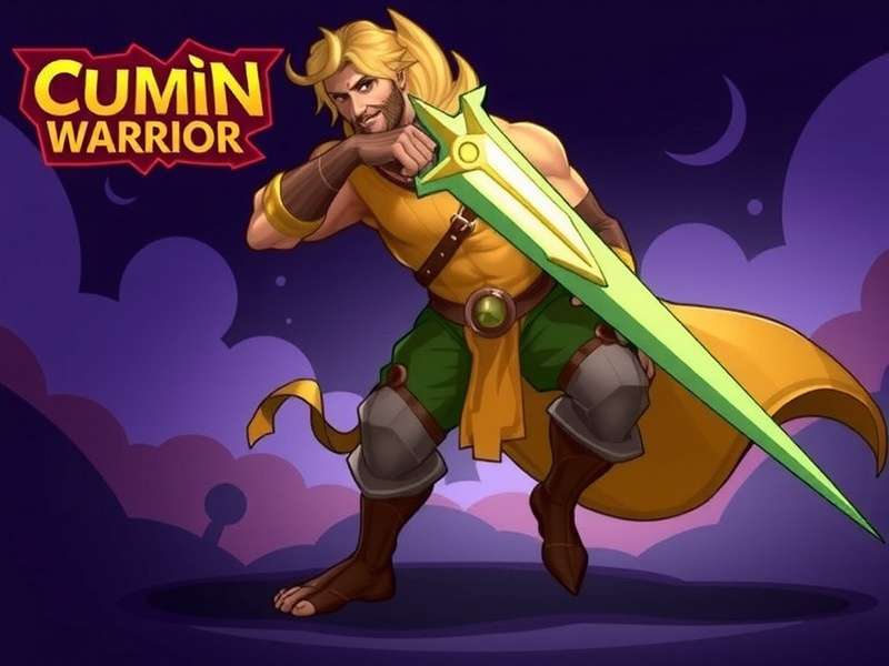 Cumin Flash Warrior action RPG hero image Cumin Flash Warrior game hero banner